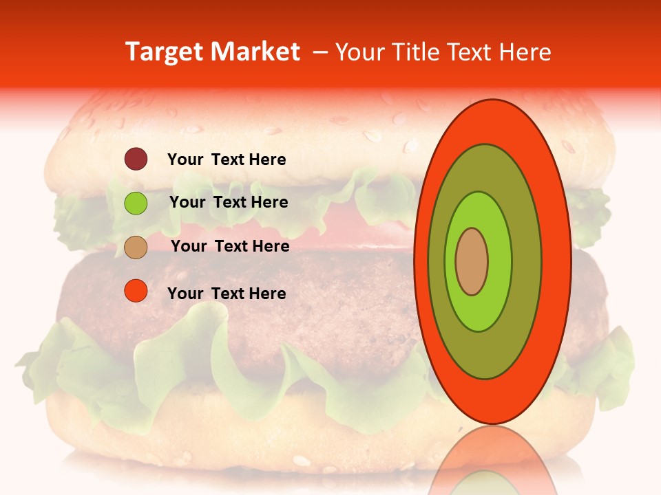 Delicious Red Food PowerPoint Template