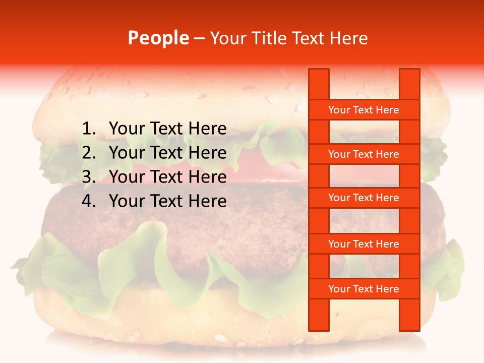 Delicious Red Food PowerPoint Template