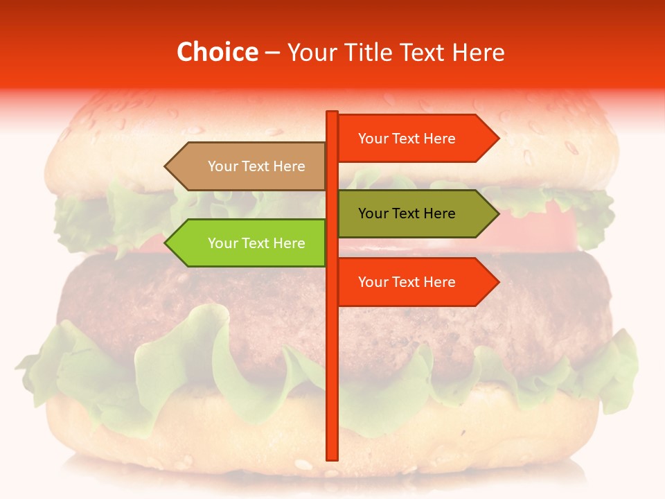 Delicious Red Food PowerPoint Template