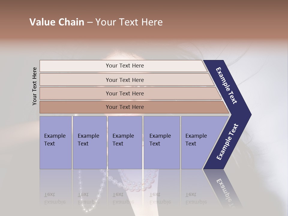 Vogue Model Face PowerPoint Template