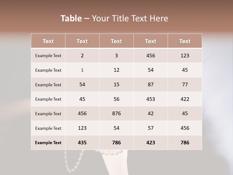 Vogue Model Face PowerPoint Template