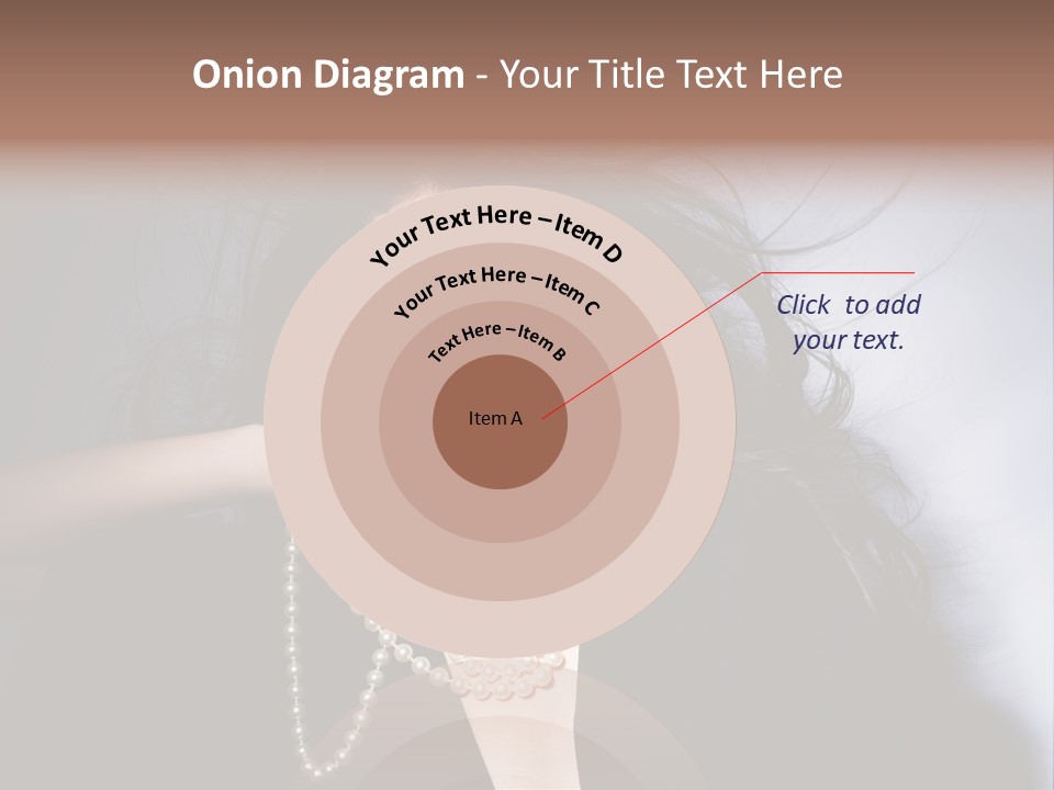 Vogue Model Face PowerPoint Template