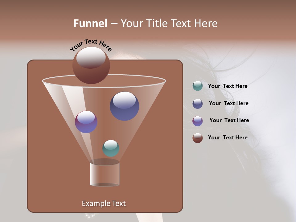 Vogue Model Face PowerPoint Template