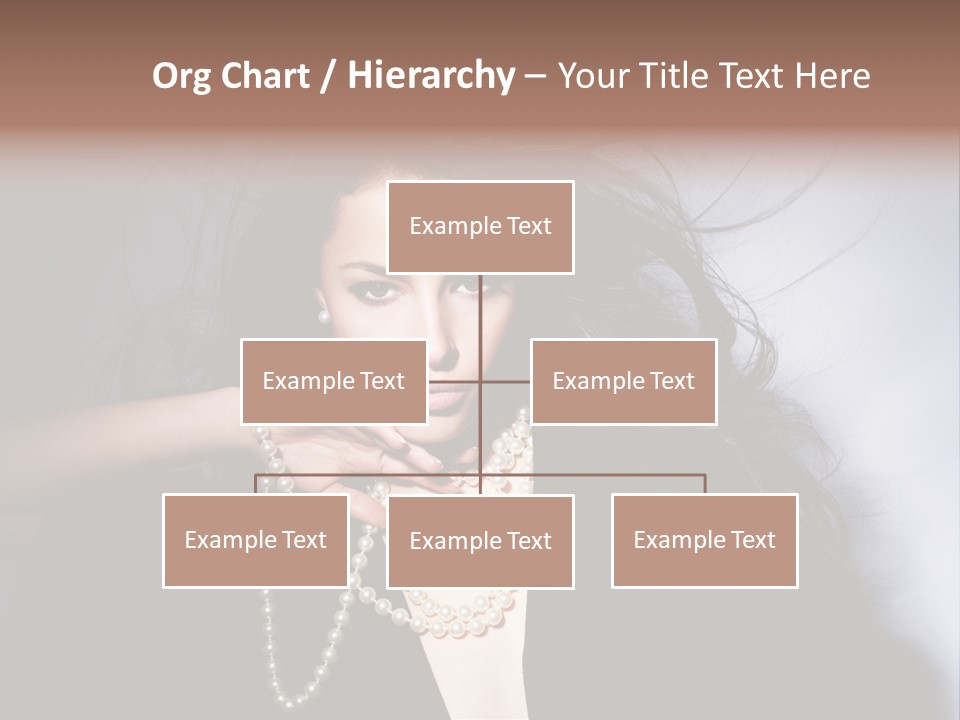 Vogue Model Face PowerPoint Template