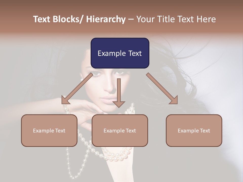 Vogue Model Face PowerPoint Template