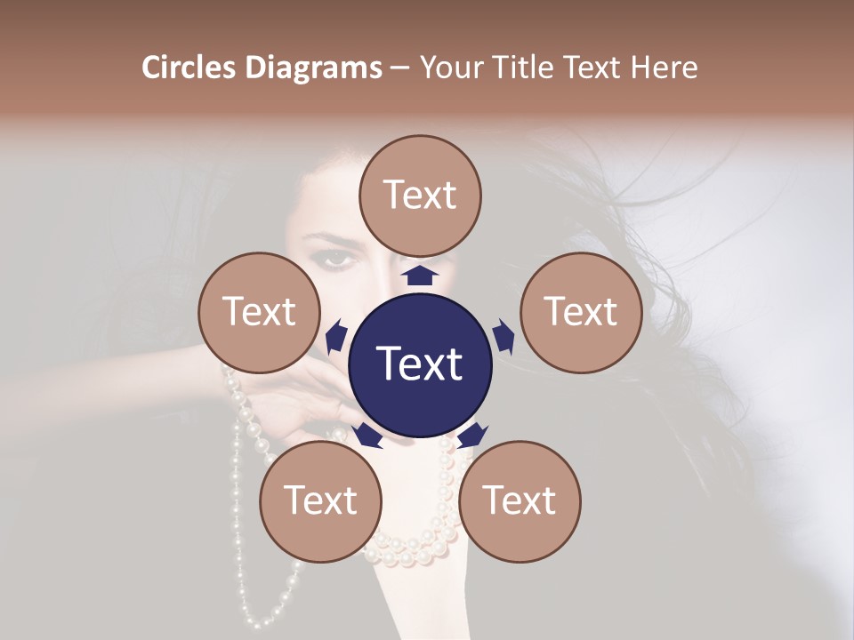 Vogue Model Face PowerPoint Template