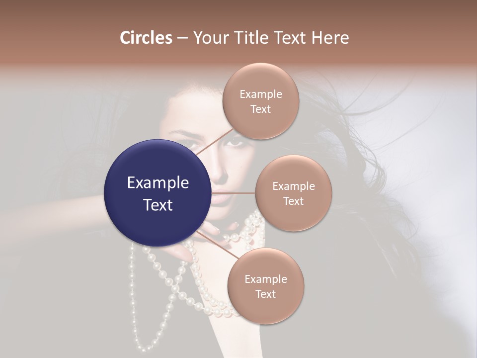 Vogue Model Face PowerPoint Template