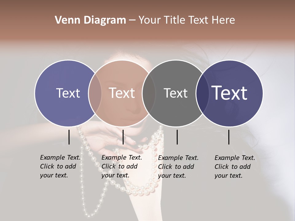 Vogue Model Face PowerPoint Template