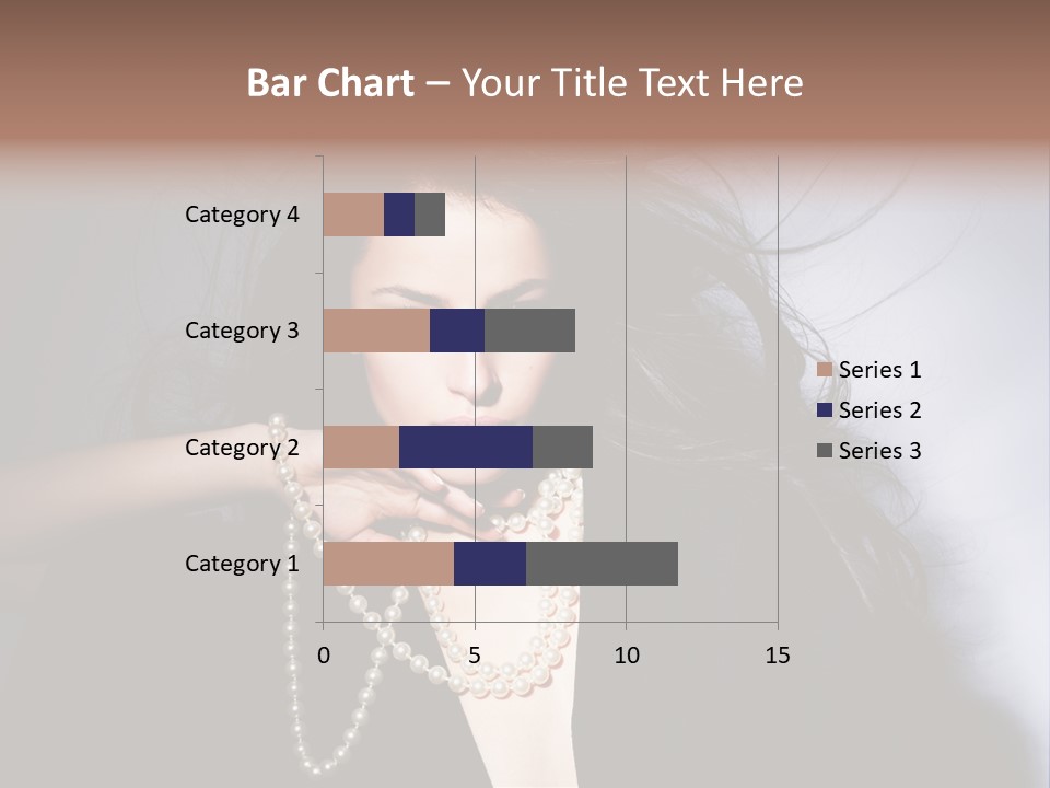 Vogue Model Face PowerPoint Template