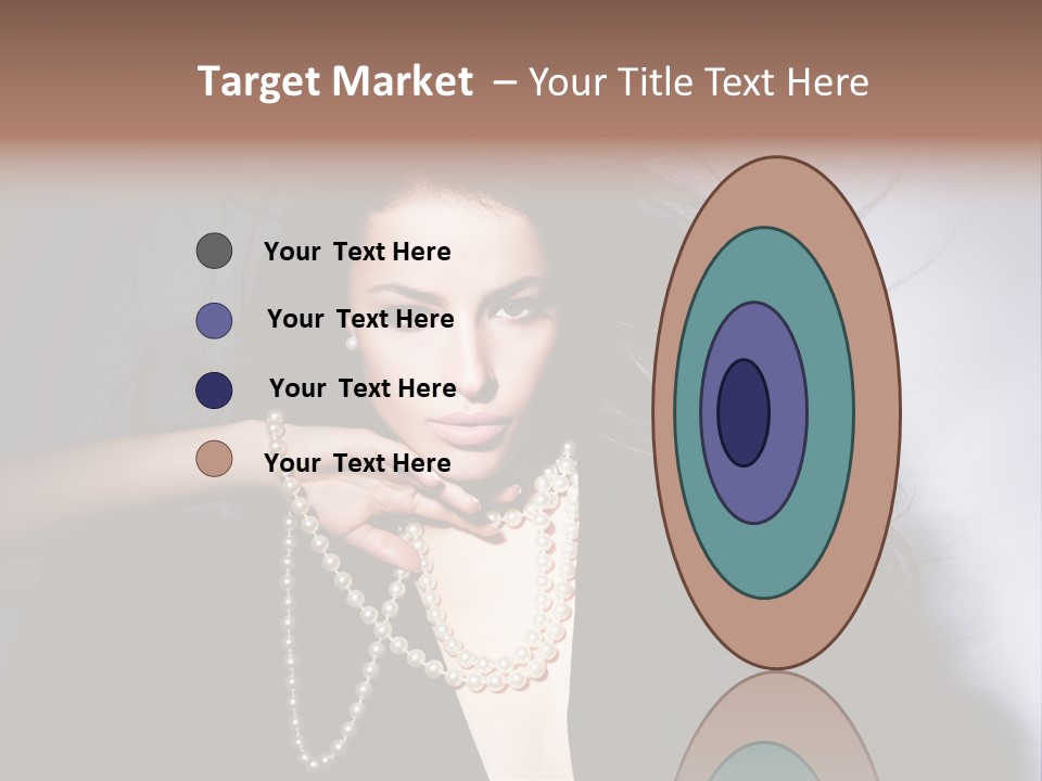 Vogue Model Face PowerPoint Template