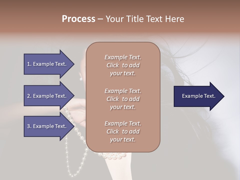 Vogue Model Face PowerPoint Template