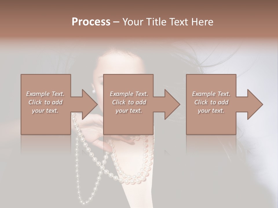 Vogue Model Face PowerPoint Template