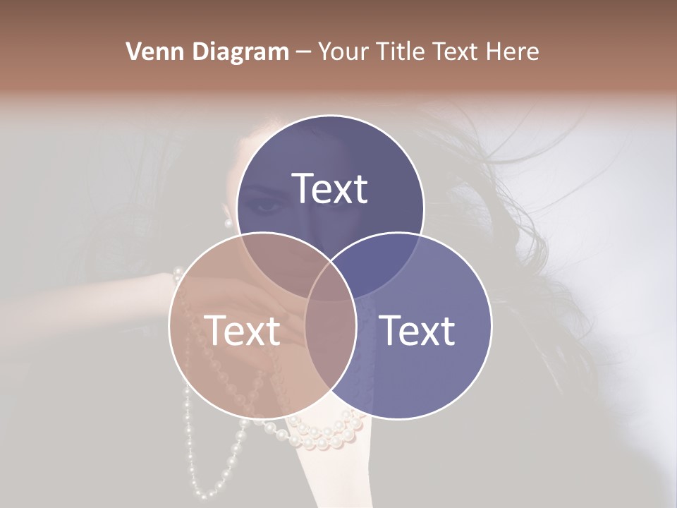 Vogue Model Face PowerPoint Template