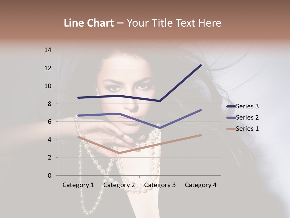 Vogue Model Face PowerPoint Template