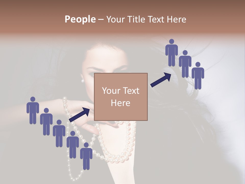 Vogue Model Face PowerPoint Template