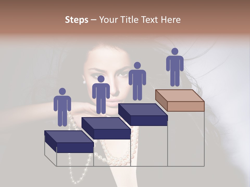 Vogue Model Face PowerPoint Template