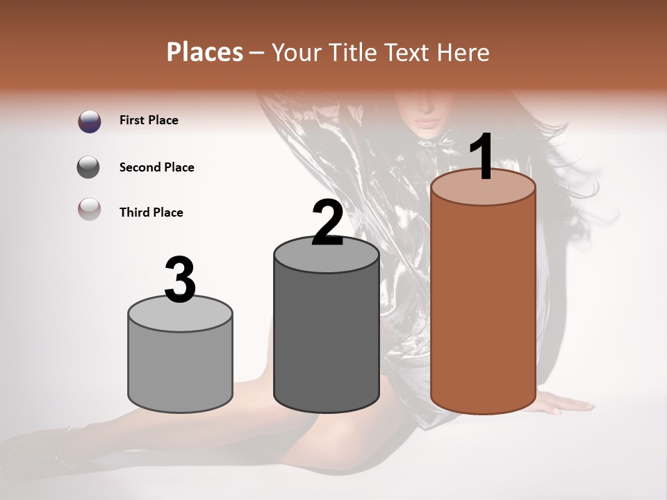 Lifestyle One Figure PowerPoint Template
