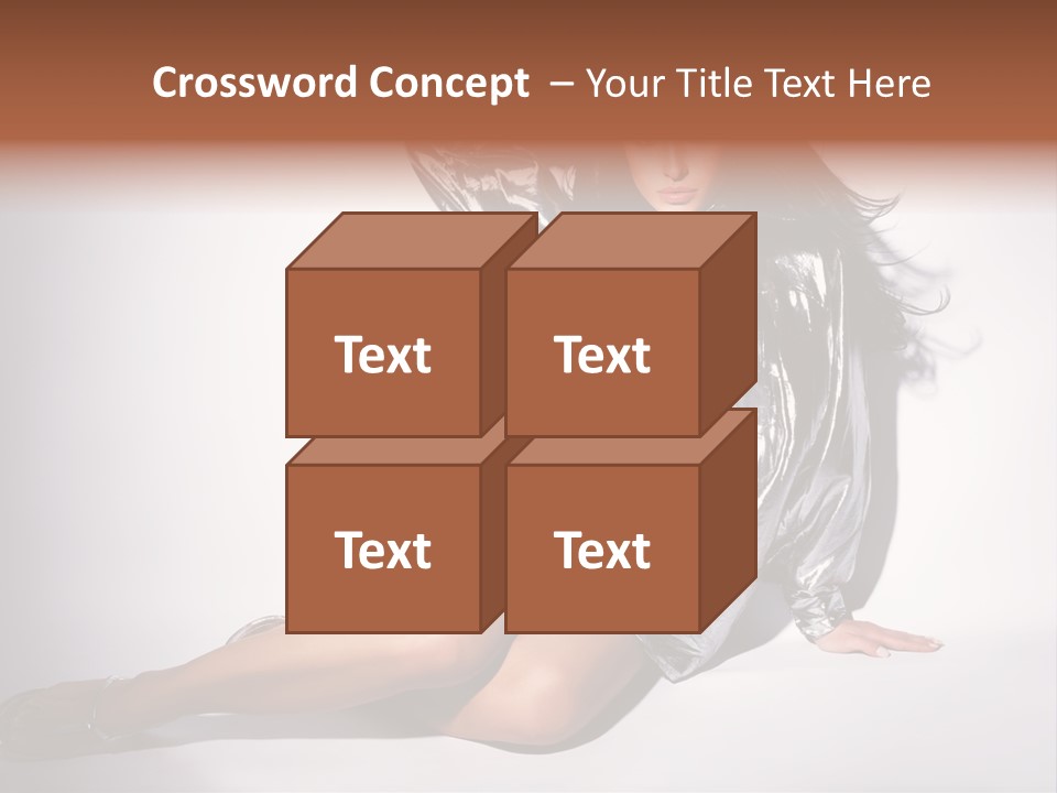 Lifestyle One Figure PowerPoint Template