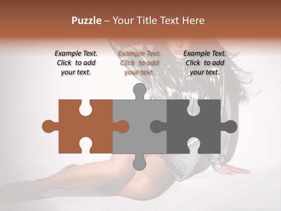 Lifestyle One Figure PowerPoint Template