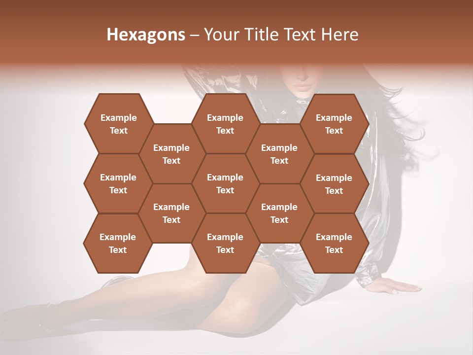 Lifestyle One Figure PowerPoint Template