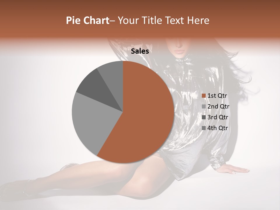 Lifestyle One Figure PowerPoint Template