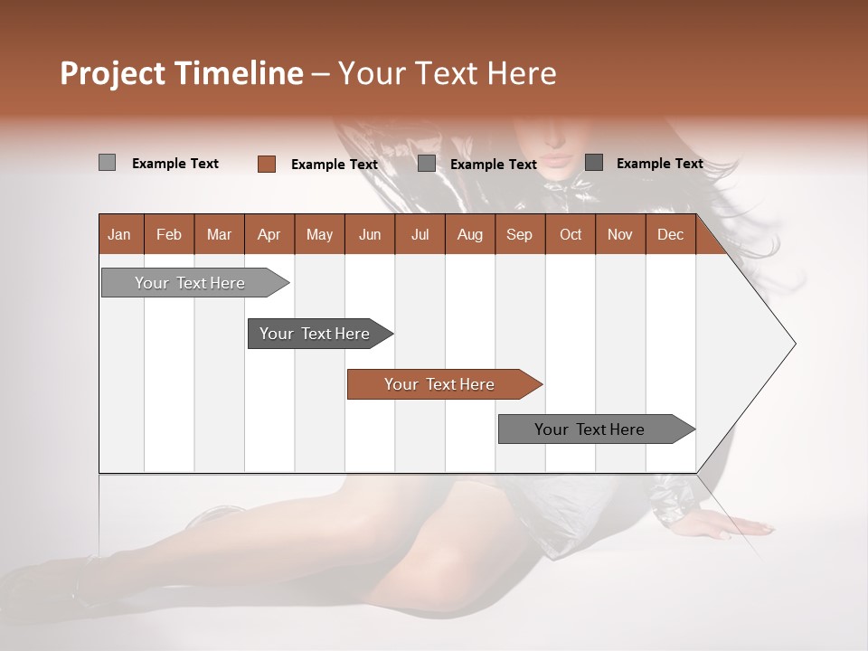 Lifestyle One Figure PowerPoint Template