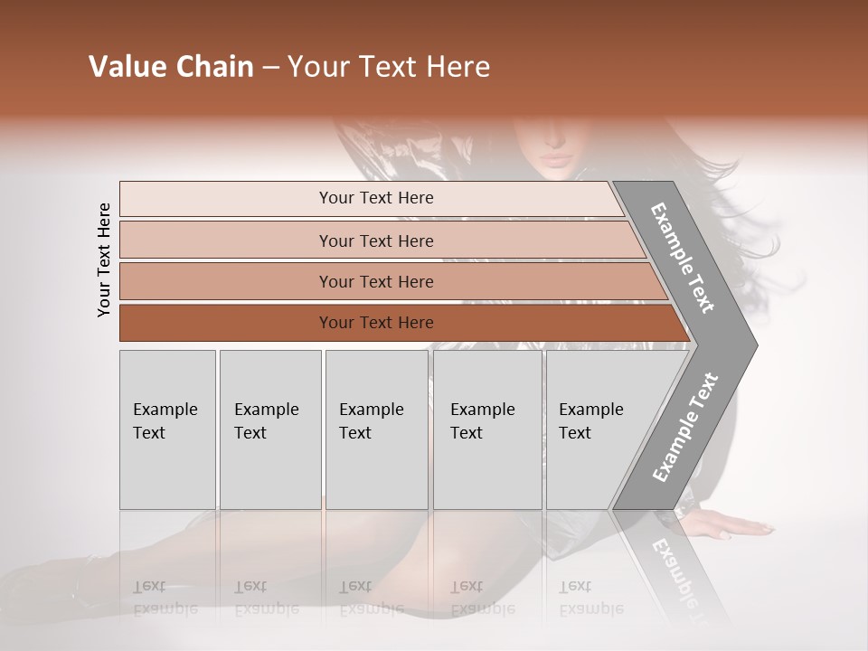 Lifestyle One Figure PowerPoint Template