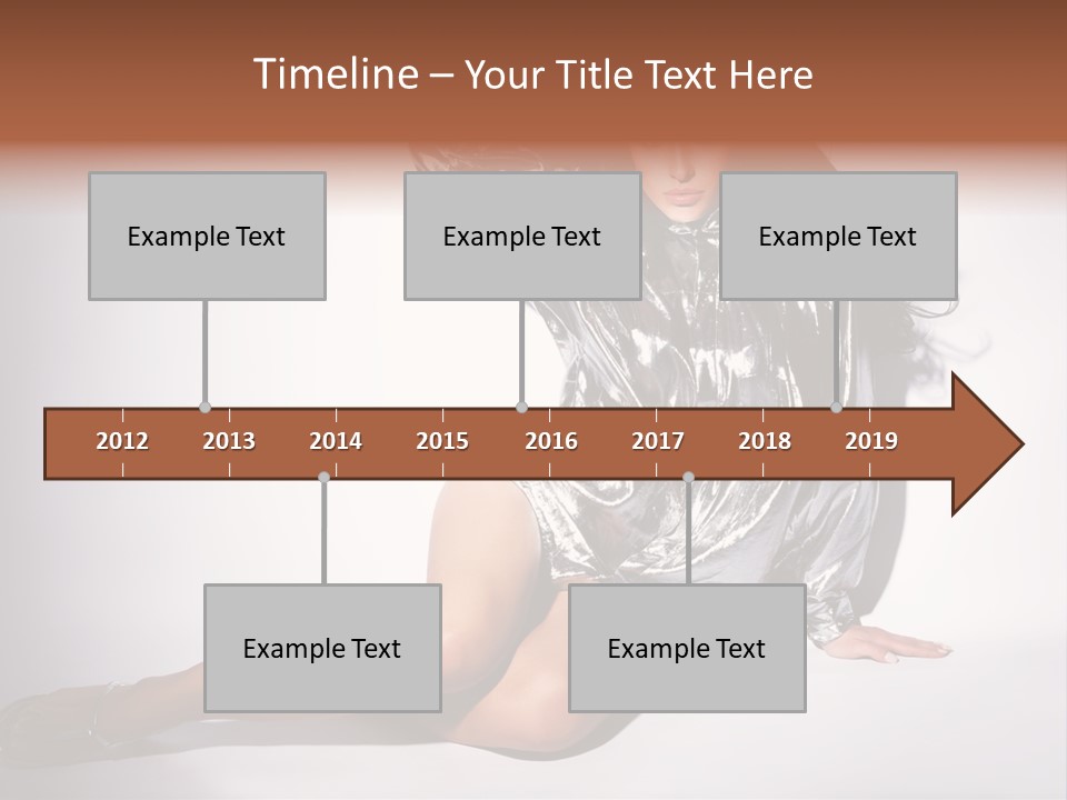 Lifestyle One Figure PowerPoint Template