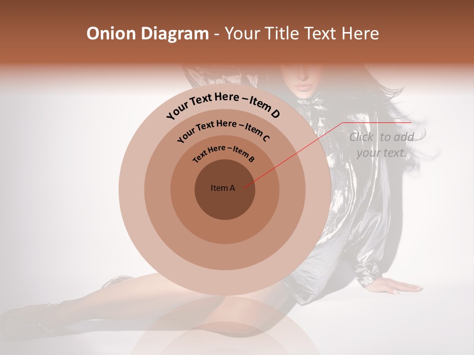 Lifestyle One Figure PowerPoint Template