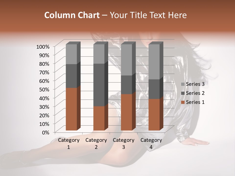 Lifestyle One Figure PowerPoint Template