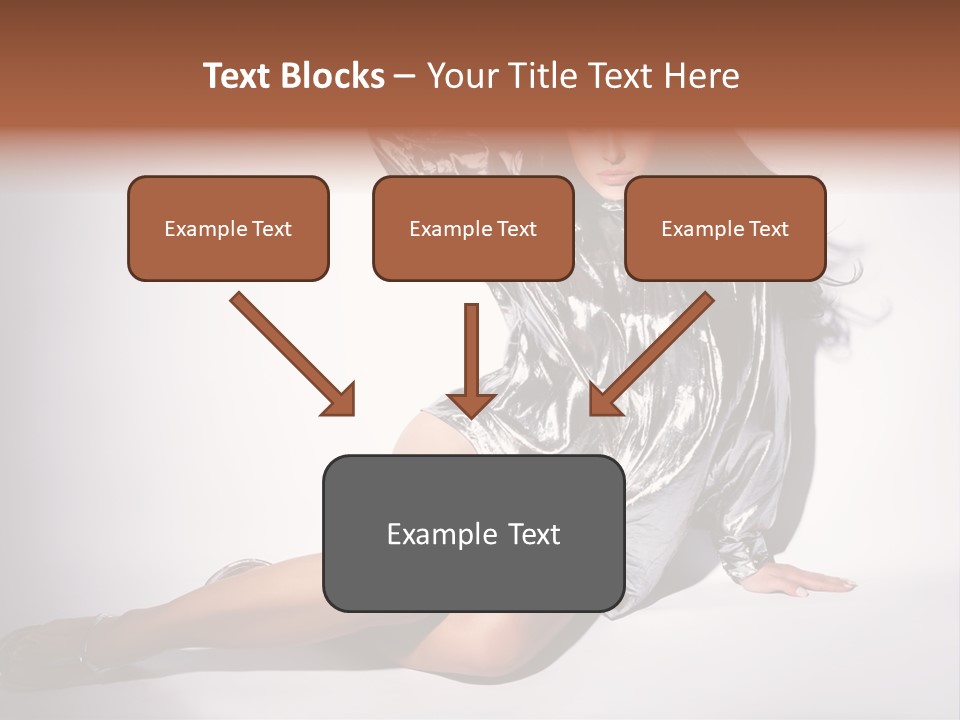 Lifestyle One Figure PowerPoint Template
