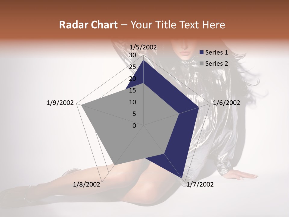 Lifestyle One Figure PowerPoint Template