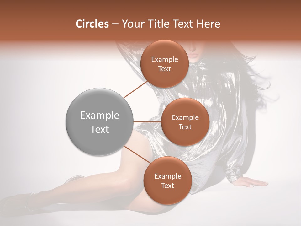 Lifestyle One Figure PowerPoint Template