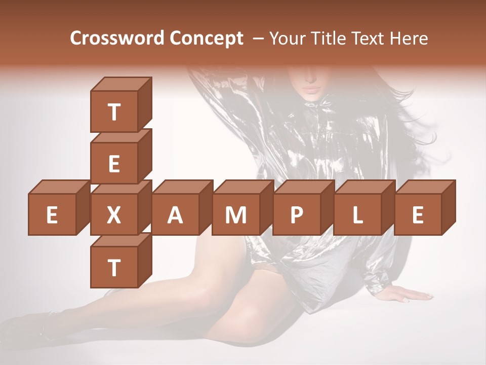 Lifestyle One Figure PowerPoint Template