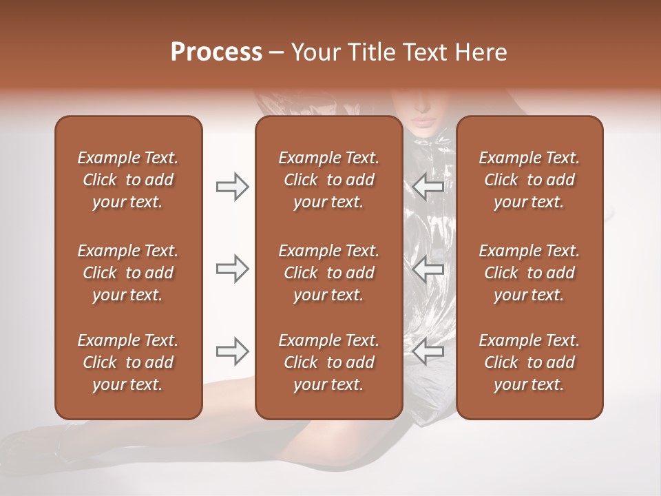 Lifestyle One Figure PowerPoint Template
