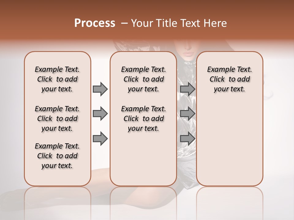 Lifestyle One Figure PowerPoint Template