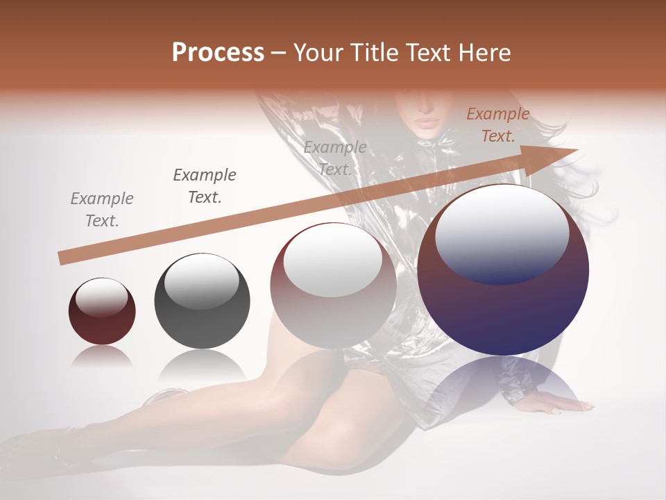 Lifestyle One Figure PowerPoint Template