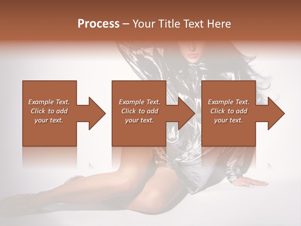 Lifestyle One Figure PowerPoint Template