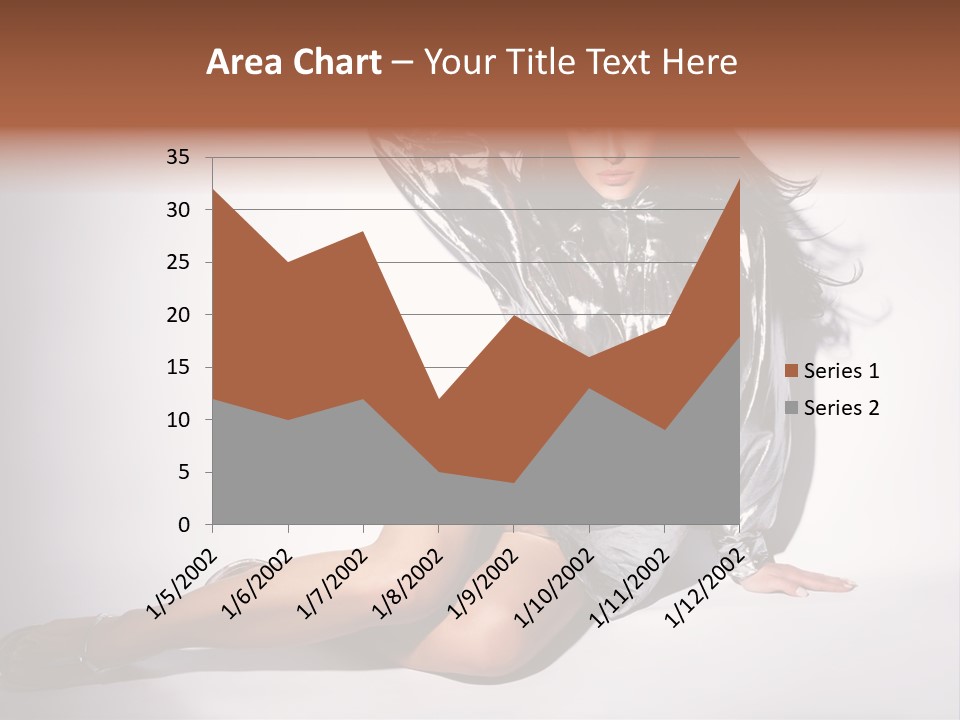 Lifestyle One Figure PowerPoint Template