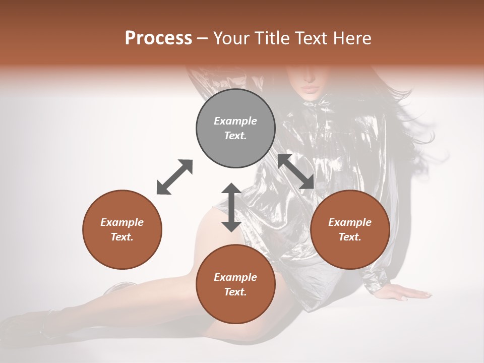 Lifestyle One Figure PowerPoint Template