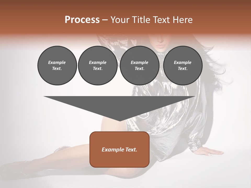 Lifestyle One Figure PowerPoint Template