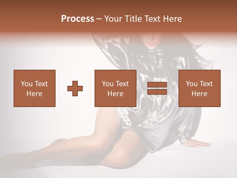 Lifestyle One Figure PowerPoint Template