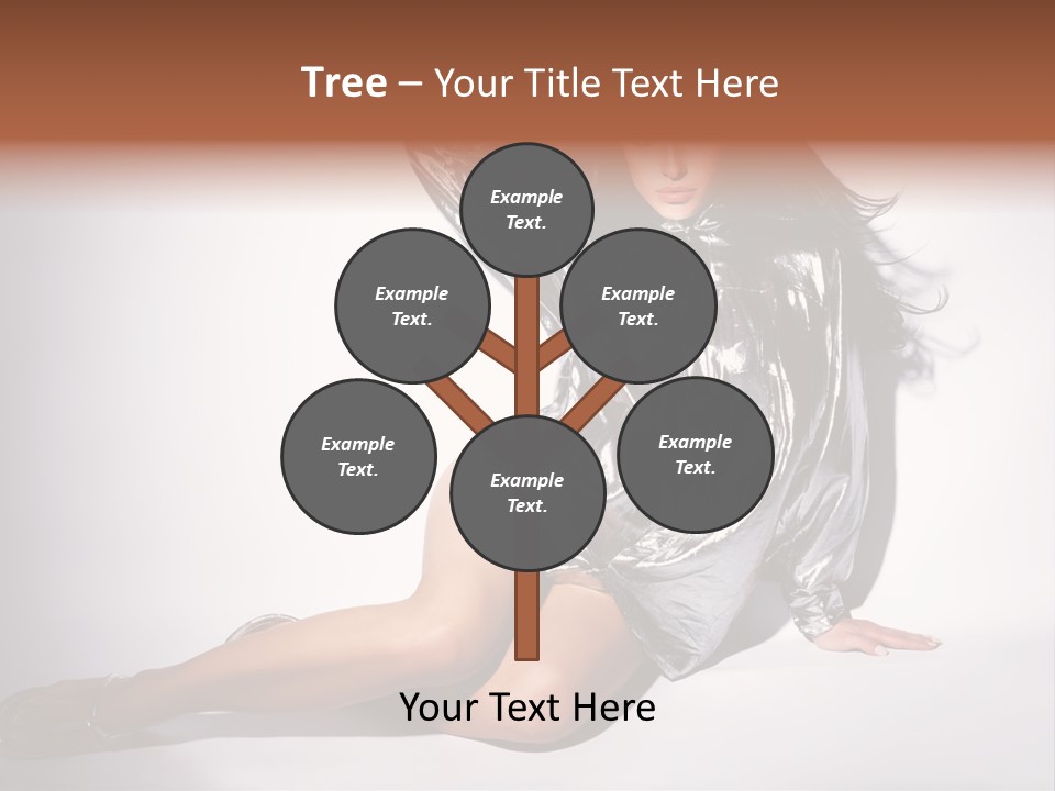 Lifestyle One Figure PowerPoint Template