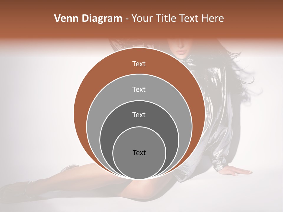 Lifestyle One Figure PowerPoint Template