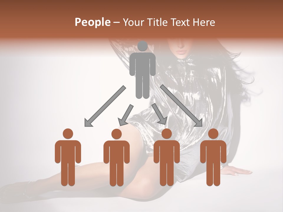 Lifestyle One Figure PowerPoint Template