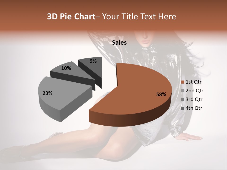 Lifestyle One Figure PowerPoint Template