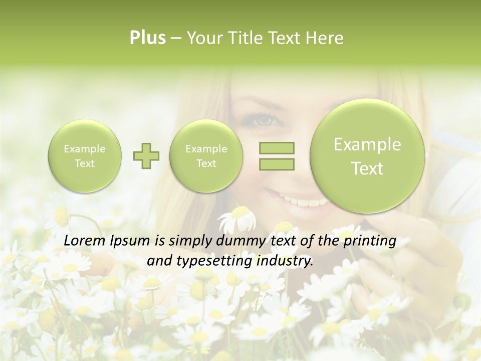 Wellness Having Fun Pretty PowerPoint Template