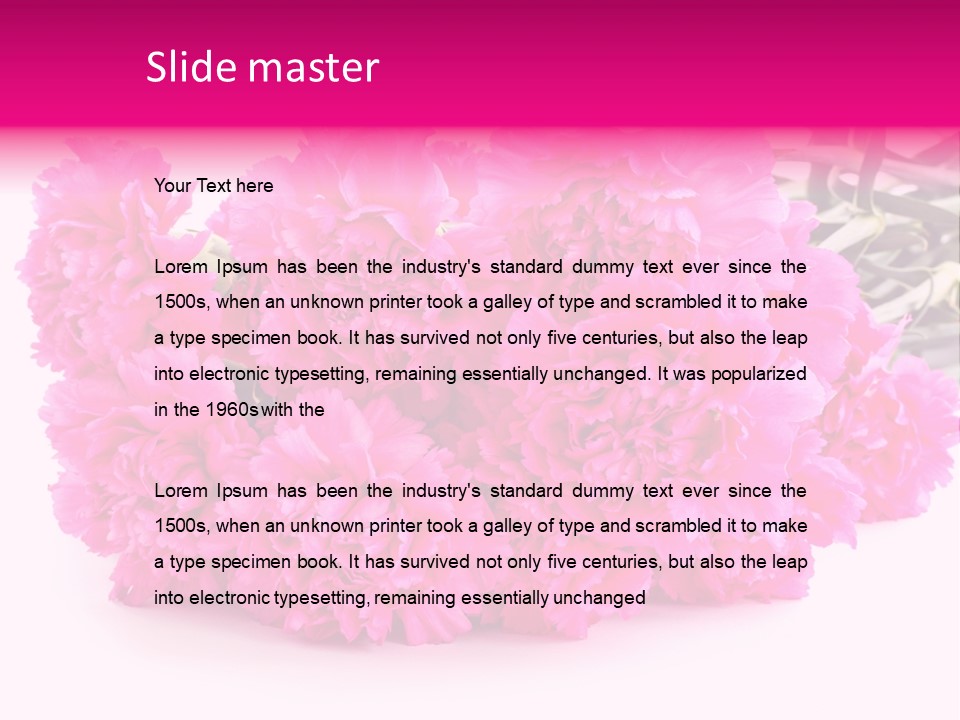 Object Beautiful Marriage PowerPoint Template