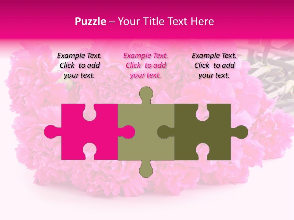 Object Beautiful Marriage PowerPoint Template