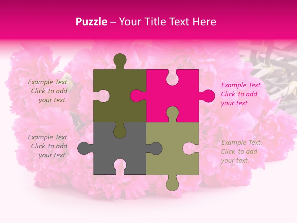 Object Beautiful Marriage PowerPoint Template